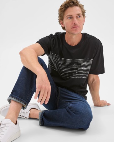 Australian Cotton Frequency Print T-Shirt