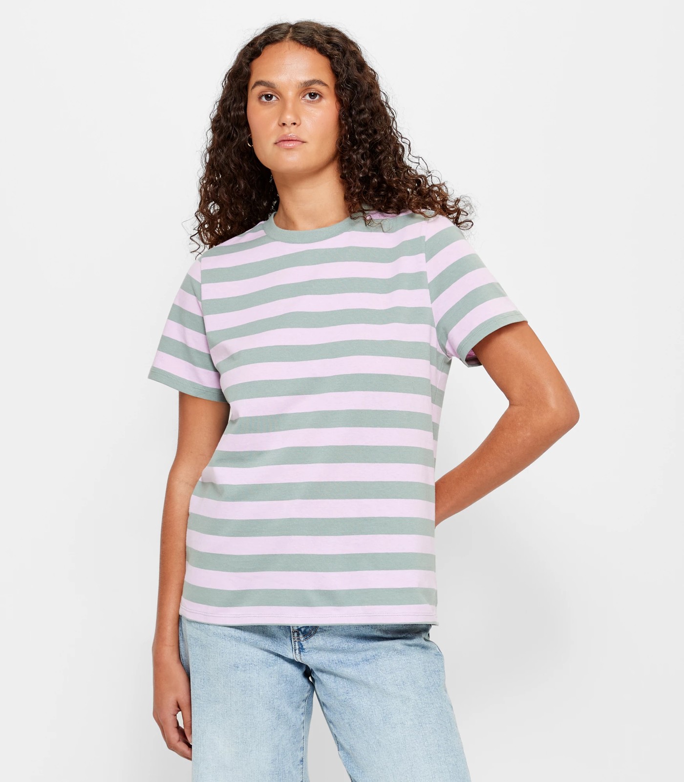 Fitted Crew T-Shirt | Target Australia