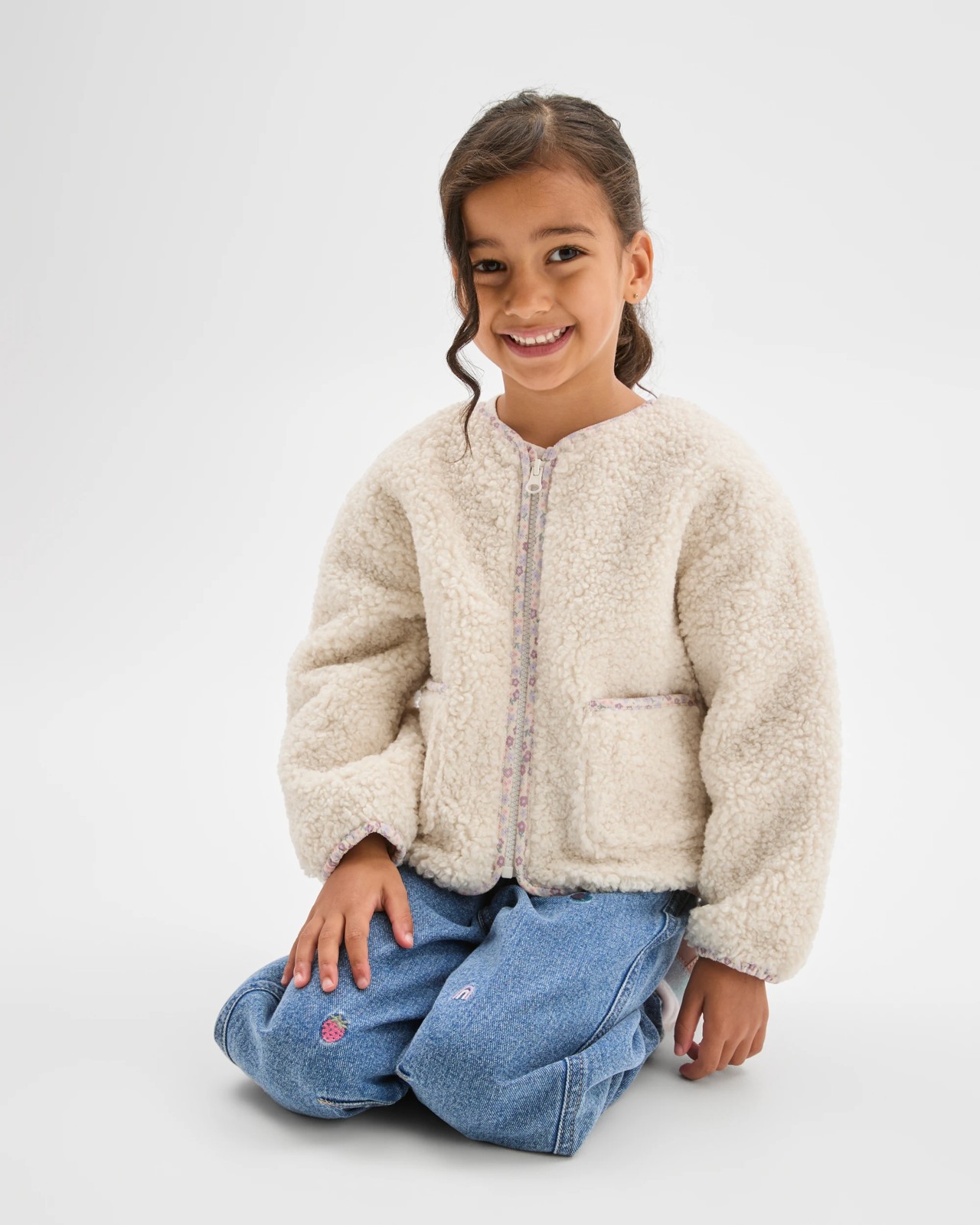 Long Sleeve Teddy Jacket 4 of 6