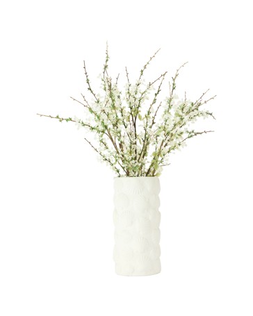 Anko Shell Textured Ceramic Vase