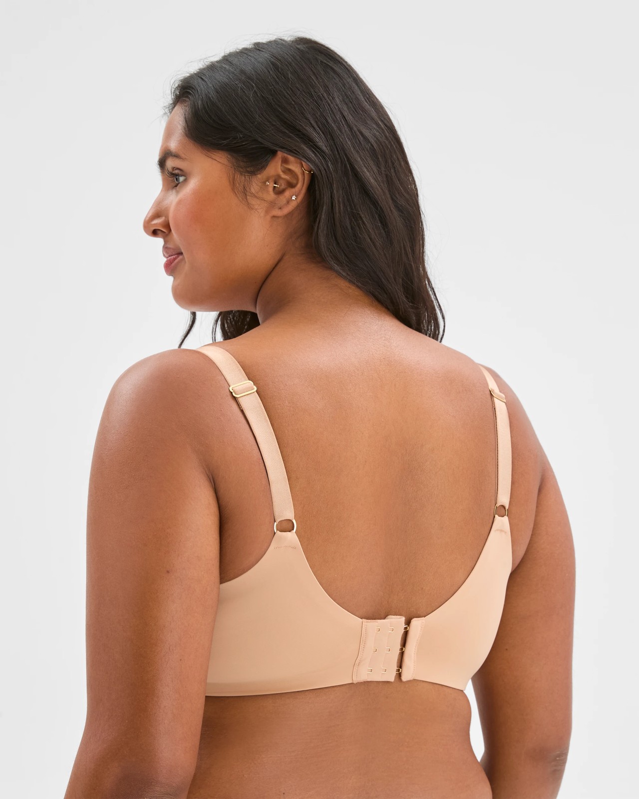 Jenna Minimiser Lace Underwire Bra - Latte 4 of 4