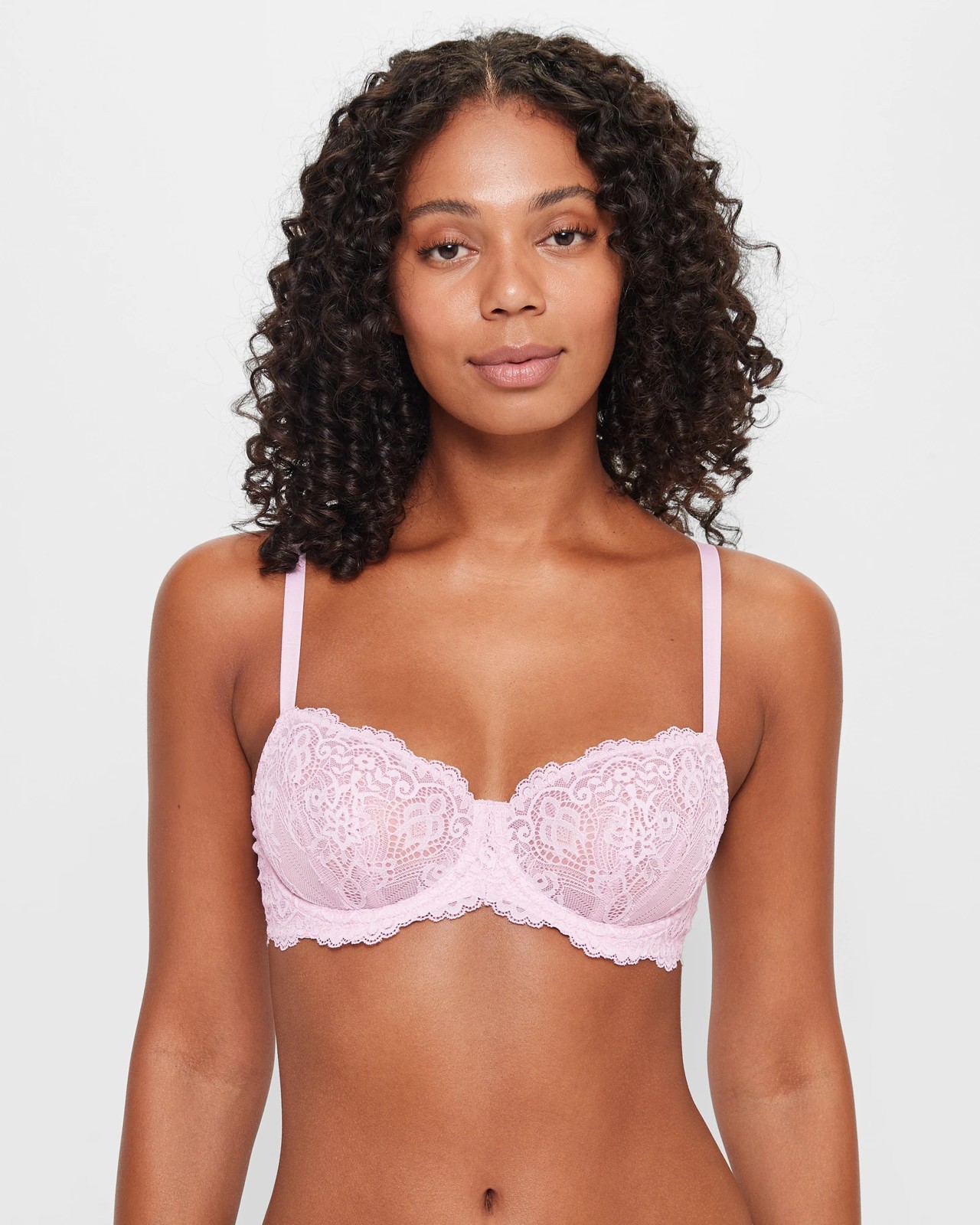 Soft-cup Lace Push-up Bra