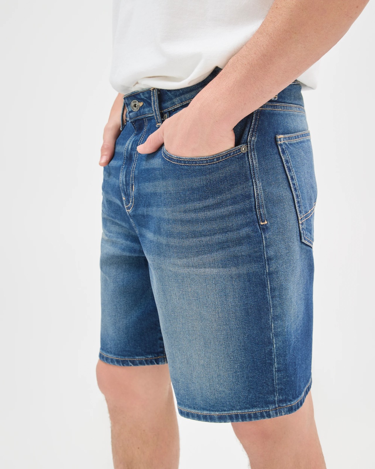 Denim Shorts - Deep Indigo 4 of 5