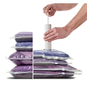 Large Space Bags Combo with Pump, 4 Pack - Anko