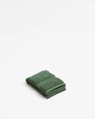 Egyptian Cotton Pile Face Washers 2 Pack