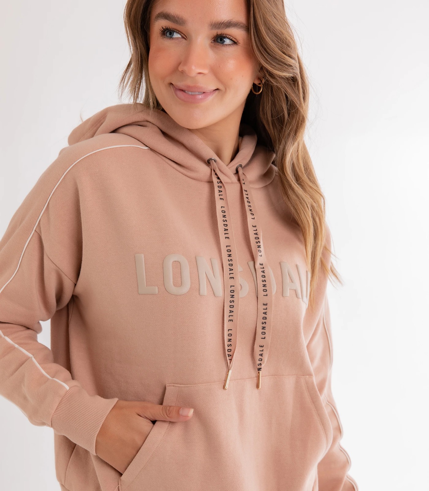 Lonsdale Ladies Oversize Hoodie 'Wardie' - Gabberwear