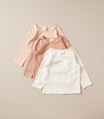 3 Pack Baby Organic Cotton Tops