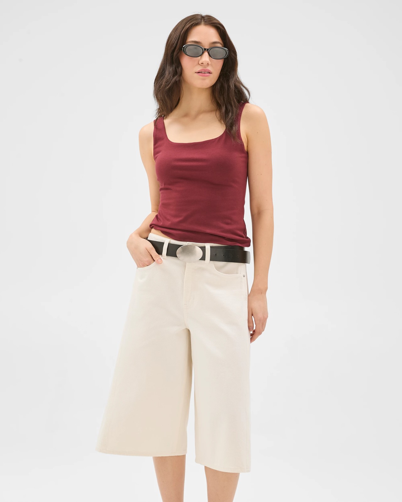 Lily Loves Longline Denim Bermuda Shorts 2 of 5