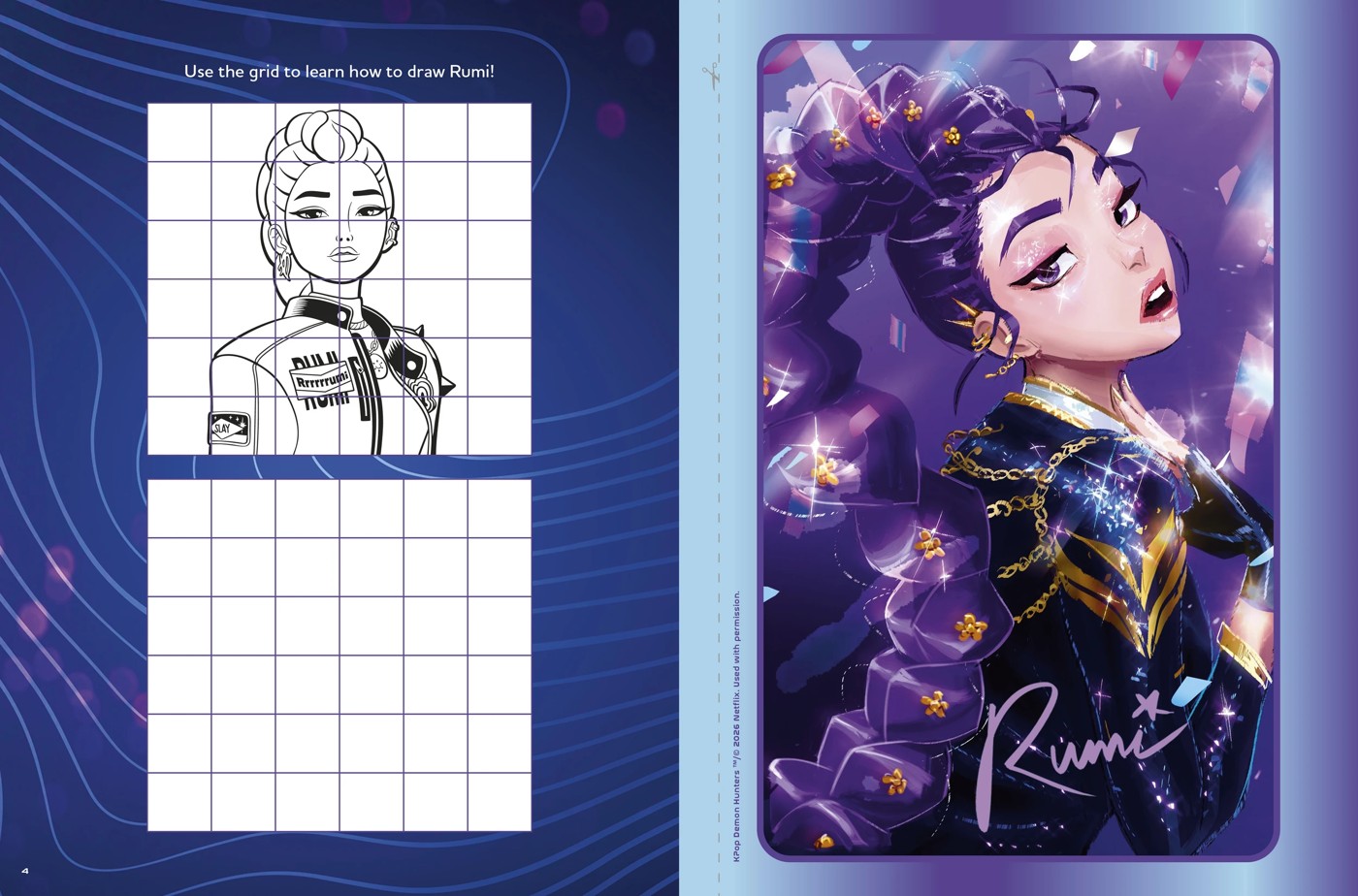 KPop Demon Hunters Official Activity Book 4 of 5