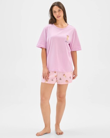 Australian Cotton Jersey Sleep T-Shirt