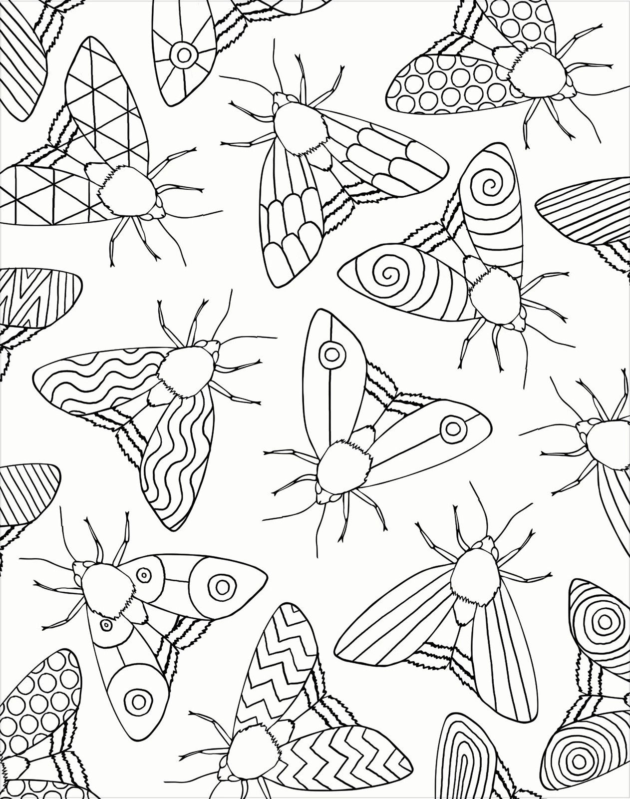 Colour-Your-Own Gallery Wall Art: Bugs - Book 2 of 5
