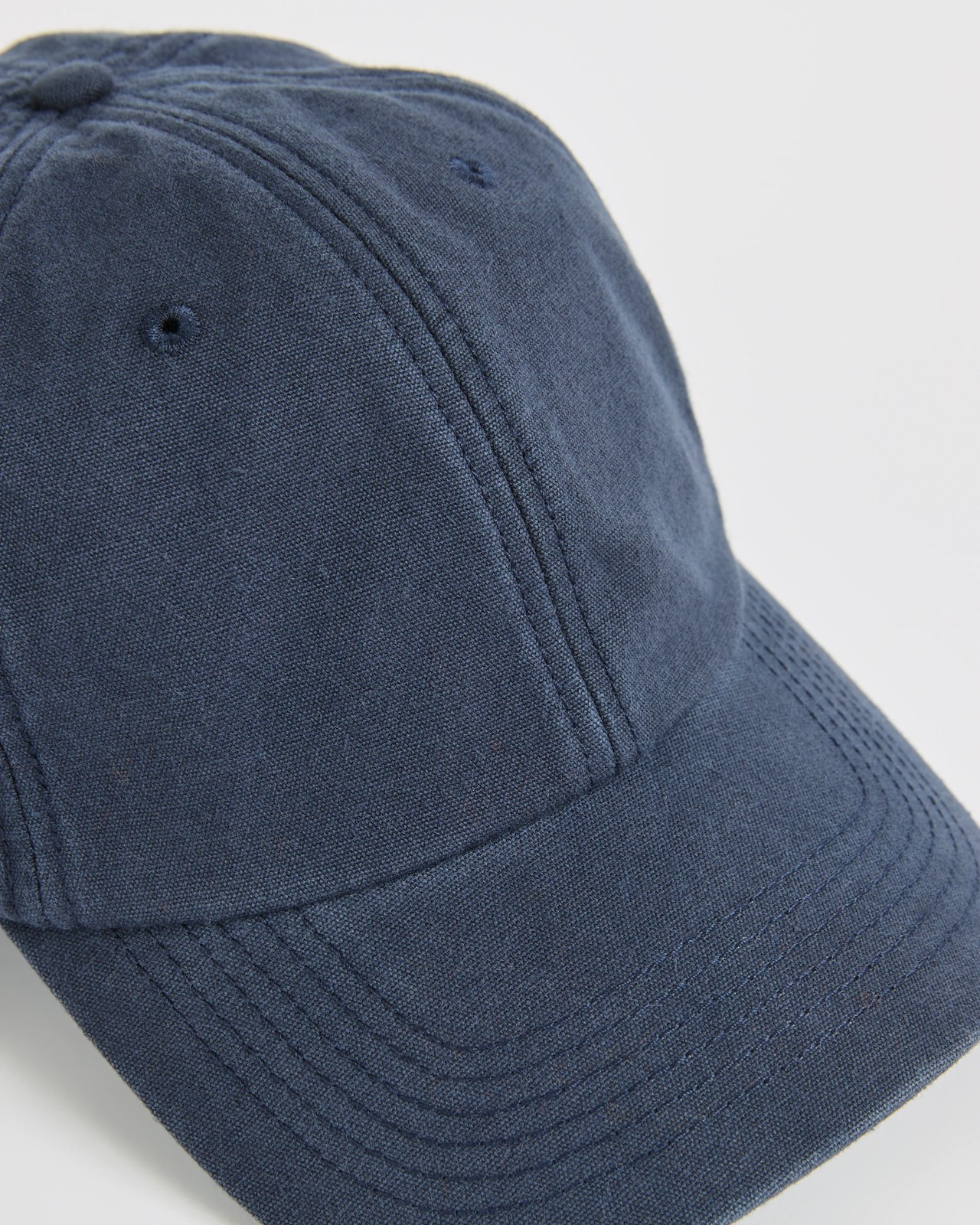 Washed Canvas Cap - Navy 2 of 3