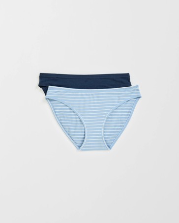 2 Pack Bamboo Bikini Briefs