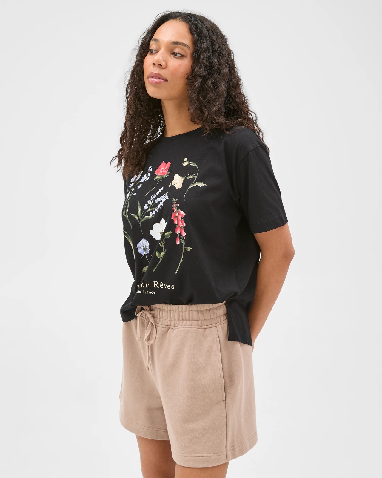 Australian Cotton Jersey Pull On Shorts - Warm Taupe 3 of 6
