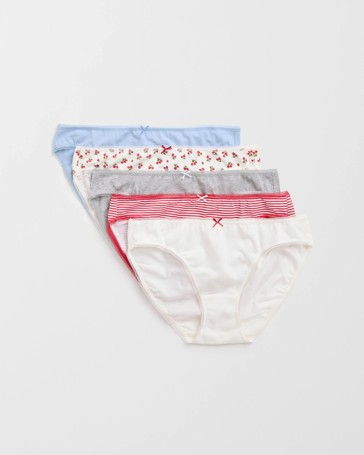 Australian Cotton 5 Pack Bikini Briefs