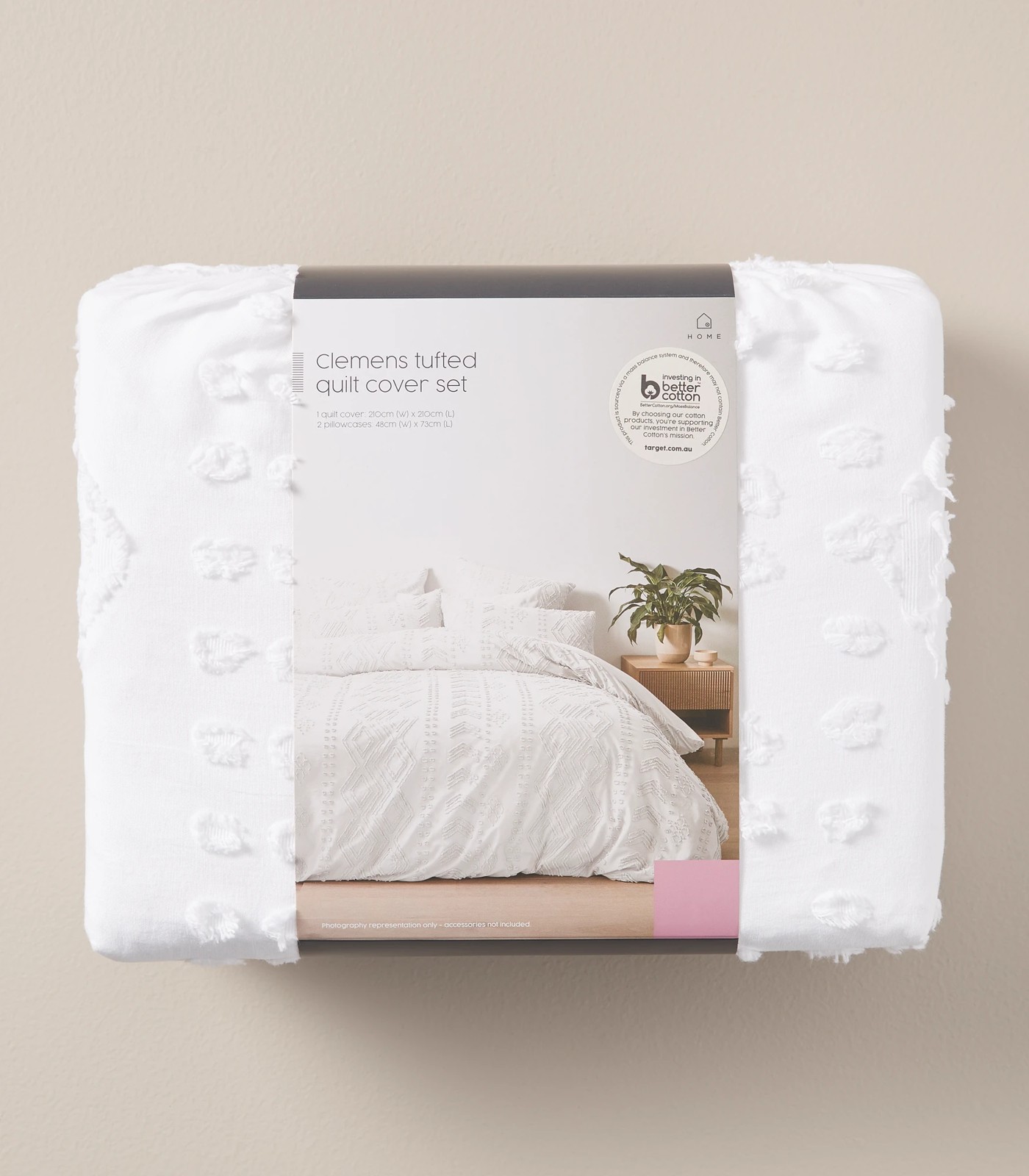 Clemens Tufted Quilt Cover Set | Target Australia