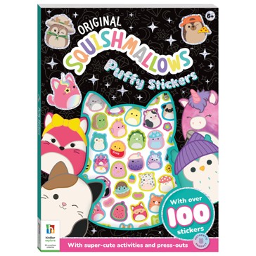 Original Squishmallows Puffy Stickers - Book