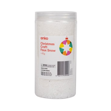 Christmas Craft Faux Snow - Anko