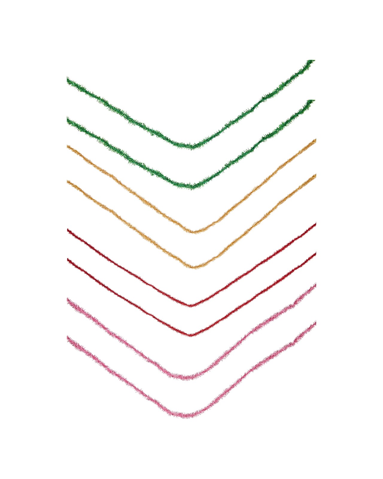 Anko 4 Pack Christmas Craft Mini Tinsel 3 of 4