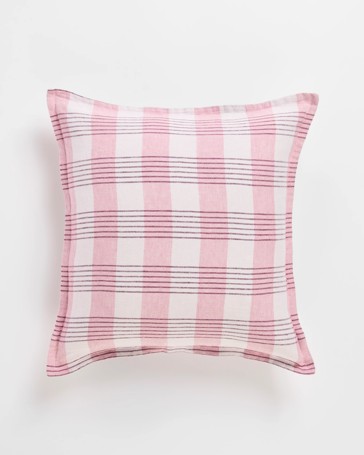 Multi Stripe Linen Stripe Cushion