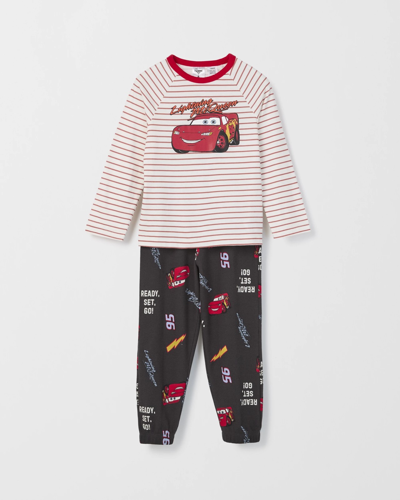 Disney Organic Cotton Younger Boys Jersey/Waffle Pyjama Set 5 of 5