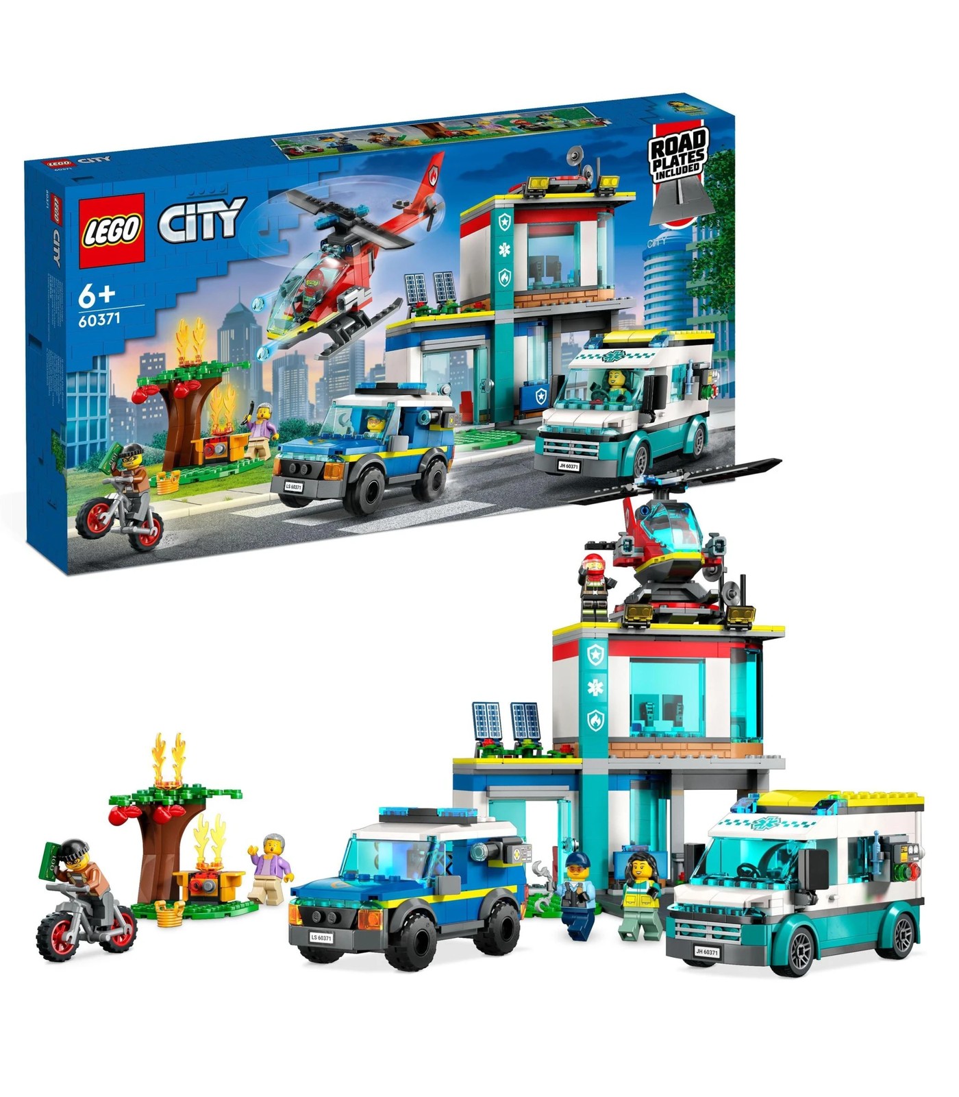 LEGO City Emergency Vehicles HQ 60371 Target Australia