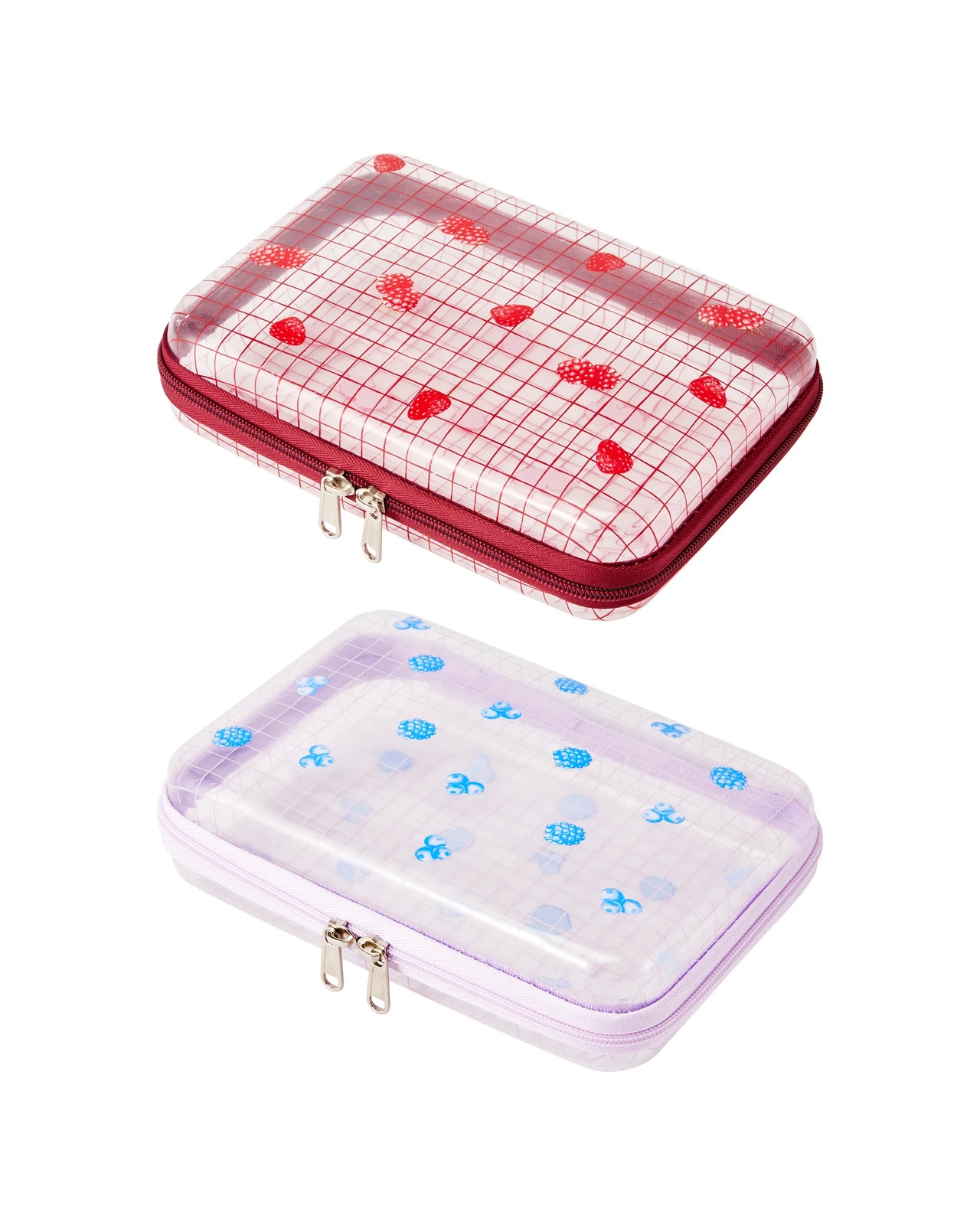 Anko 2 Pack Printed Clear Packing Cubes 2 of 6
