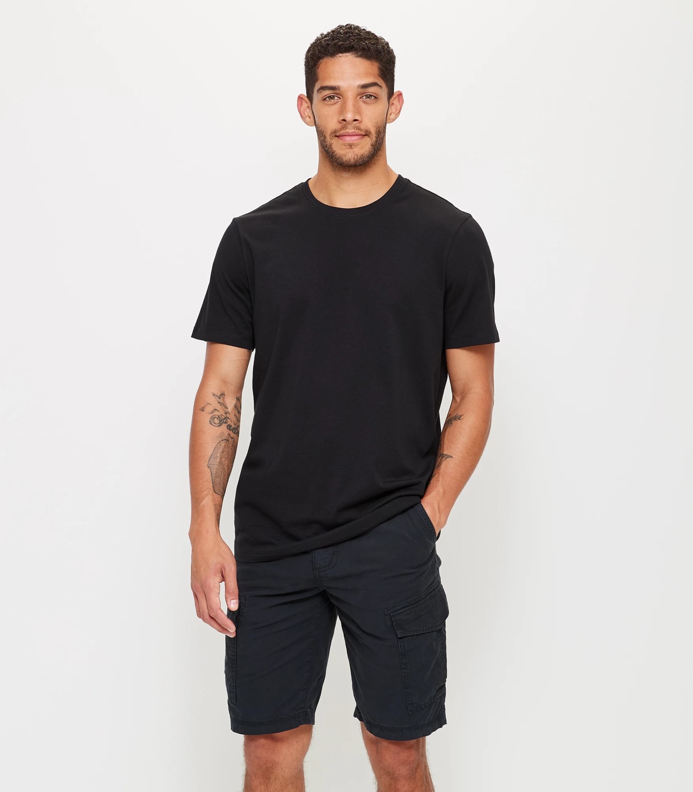 Cargo Shorts - Washed Black | Target Australia