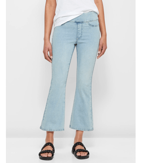 Dannii Minogue Petites Crop Wide Leg Denim Jeans