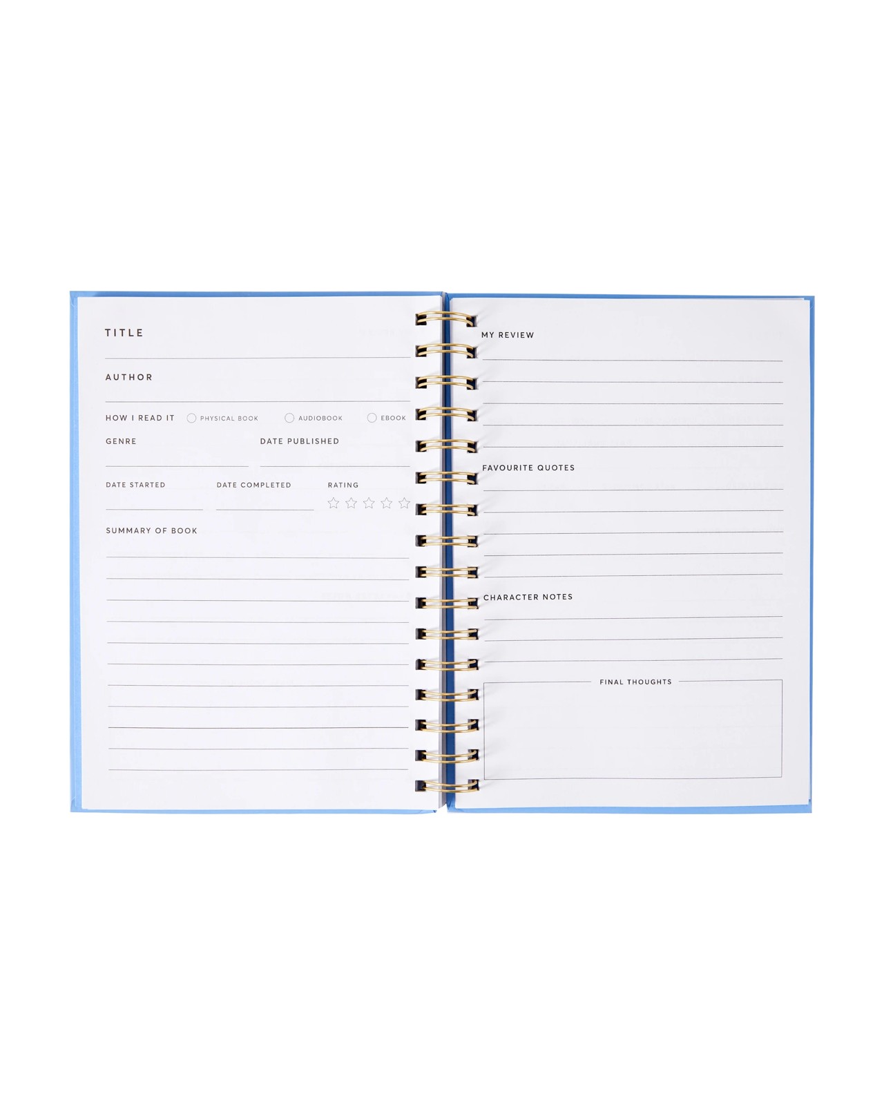 Anko A5 Christmas Reading Journal 2 of 5