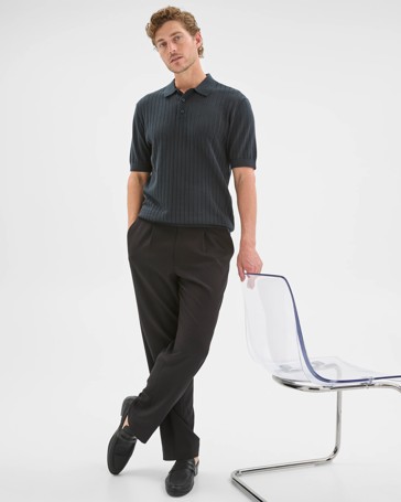 Preview Australian Cotton Pointelle Polo Top