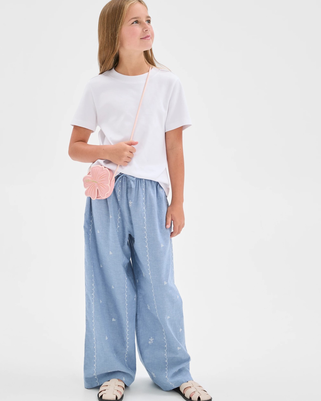 Woven Wide Leg Pants 2 of 6