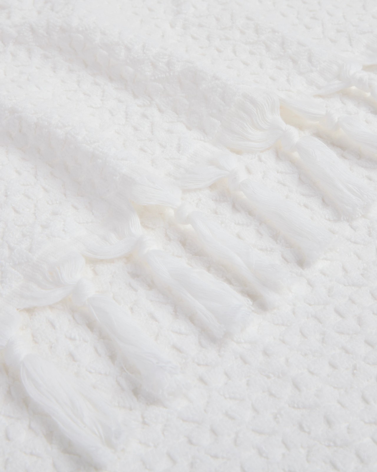 Laynie Australian Cotton Textured Hand Towel 2 Pack - White 4 of 4