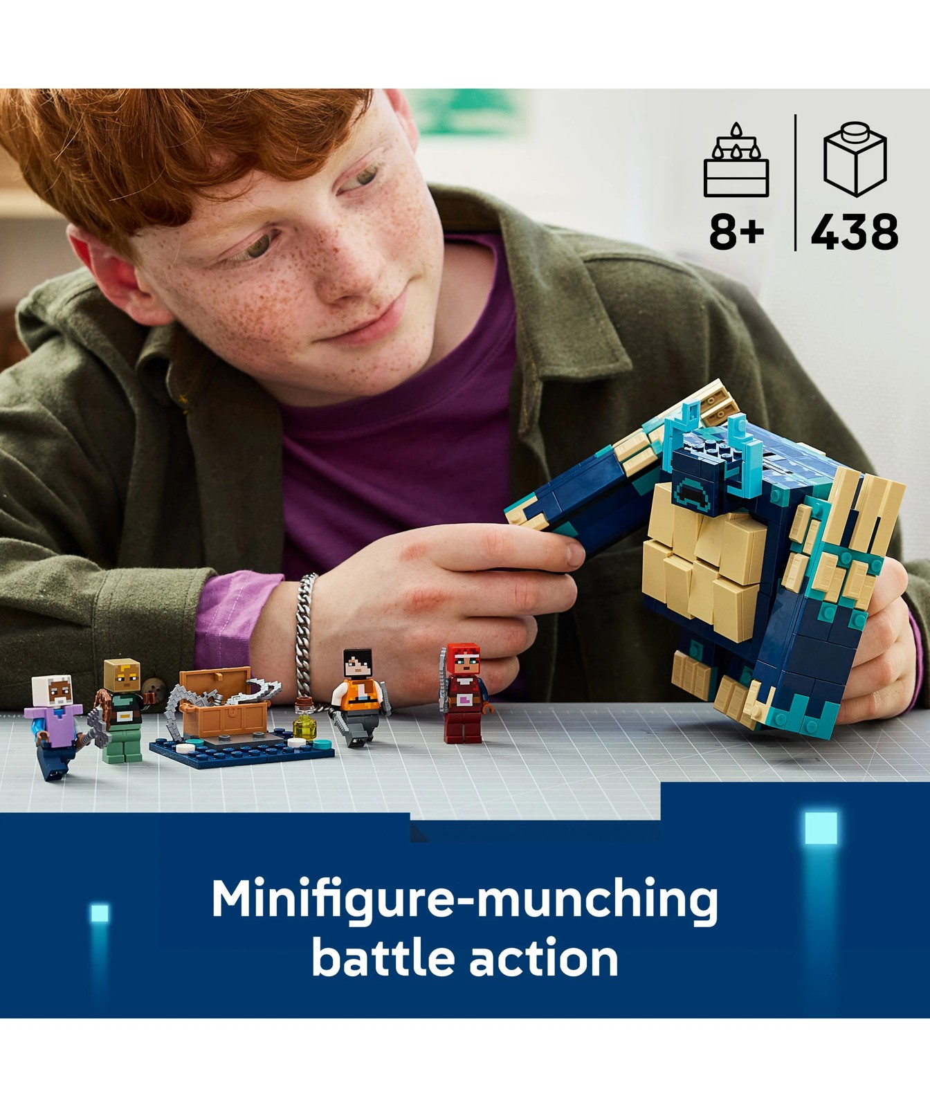 LEGO® Minecraft The Twisted Warden Battle 21591 2 of 5
