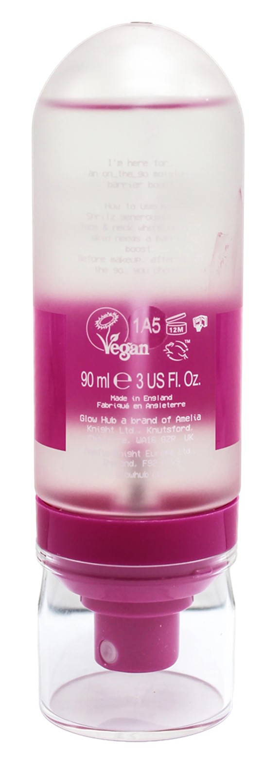Glow Hub the Barrier Builder Serum Mist 90ml - Amino Acids, Fatty Acids (Ceramides) and Jojoba Seed Oil 2 of 5
