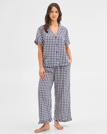 Australian Cotton Crop Leg Pyjama Set