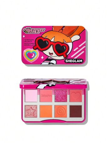 The Powerpuff Girls x SHEGLAM The Professor's Girls Eyeshadow Palette - The Leader