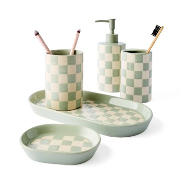 5 Piece Bathroom Accessories Set - Anko