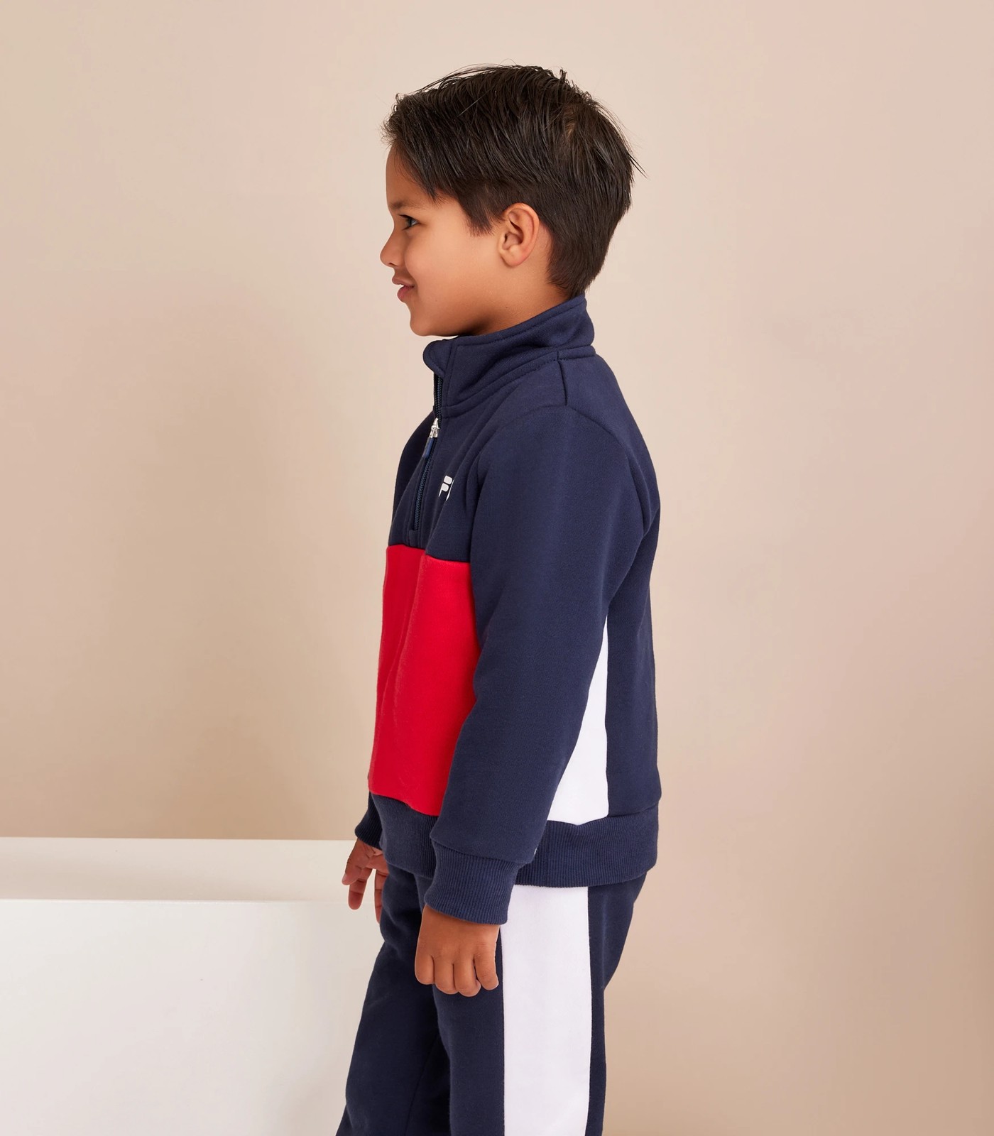 Fila Evan Spliced Qtr Zip Jumper 2 of 5