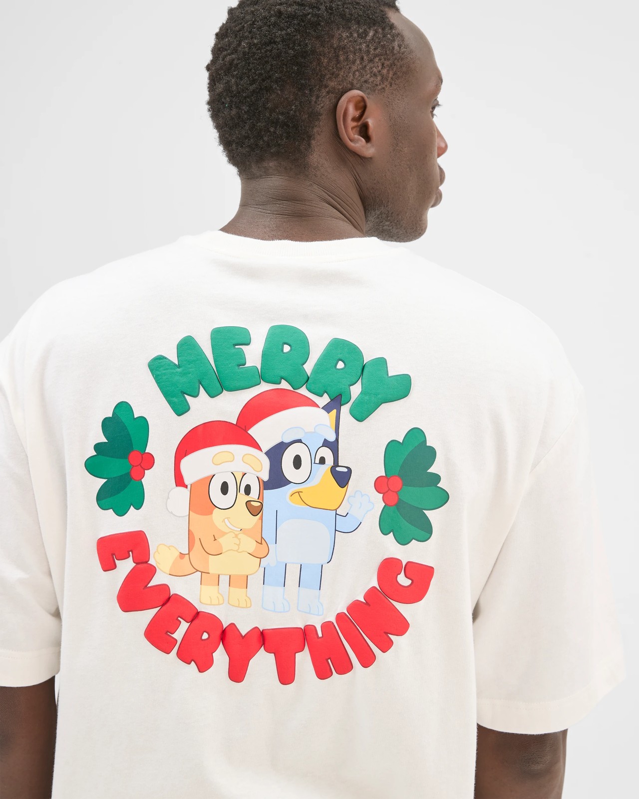 Bluey Australian Cotton Christmas T-Shirt 4 of 5