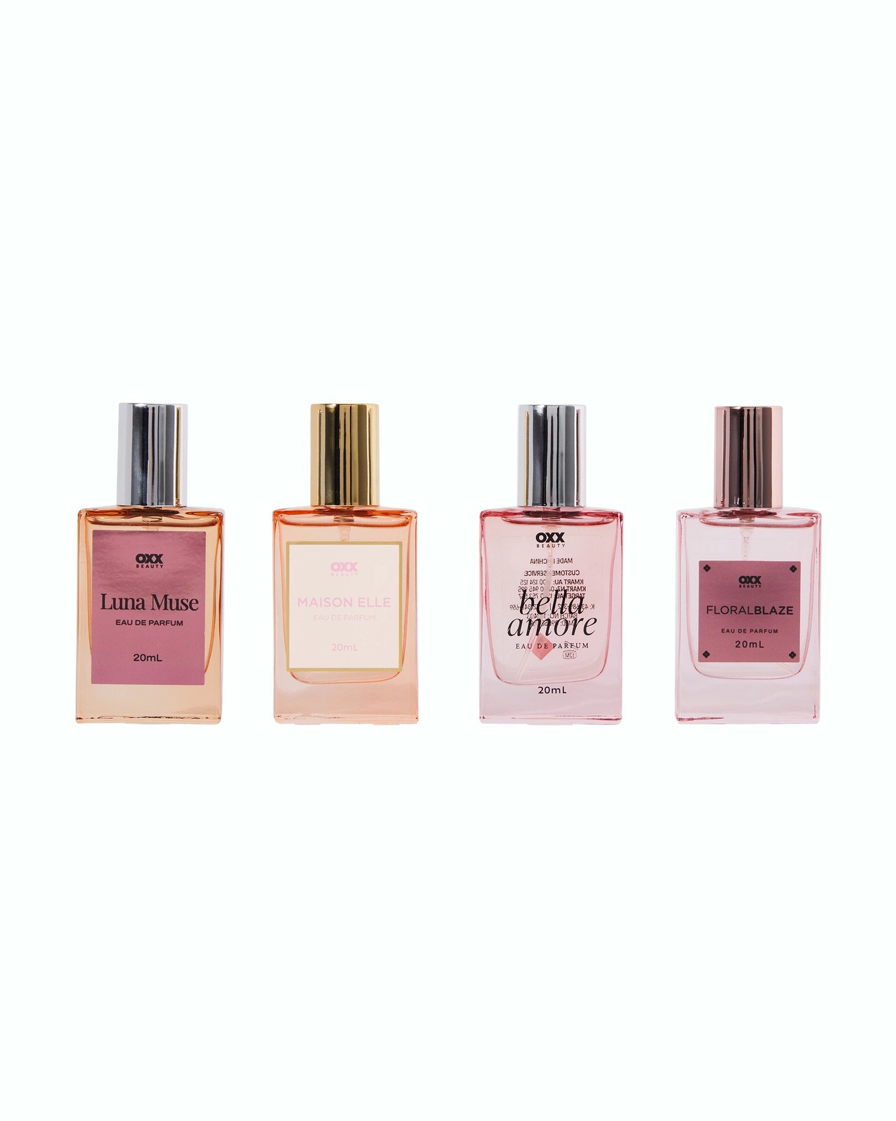 OXX Fragrance 4 Pack Fragrance Discovery Set 2 of 5