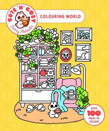 Cute 'n' Cosy Colouring World by Zenny Abanales - Book