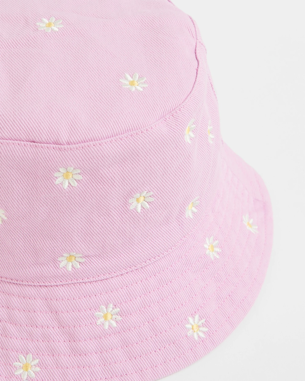 Embroidered Daisy Bucket Hat 2 of 2