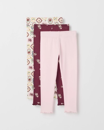Australian Cotton 3 Pack Leggings