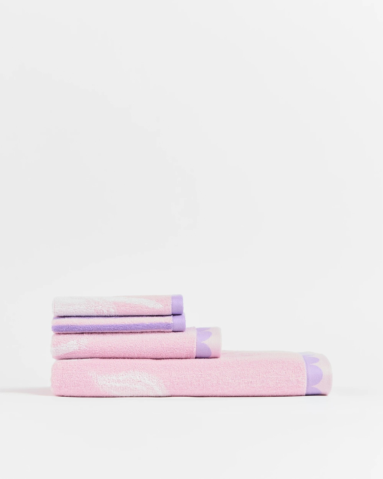 Kids Unicorn Australian Cotton Bath Towel - Pale Lilac 2 of 3
