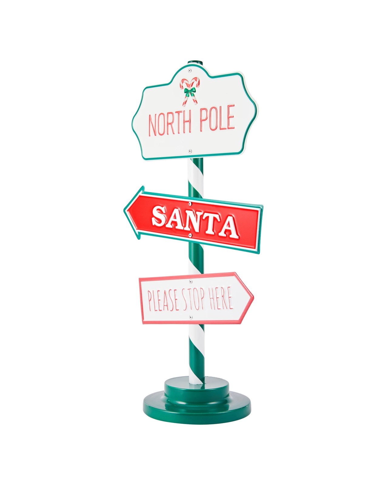 Anko Santa Stop Here Sign 2 of 6