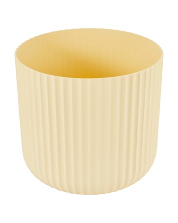 Anko 30cm Linear Plastic Pot - Yellow