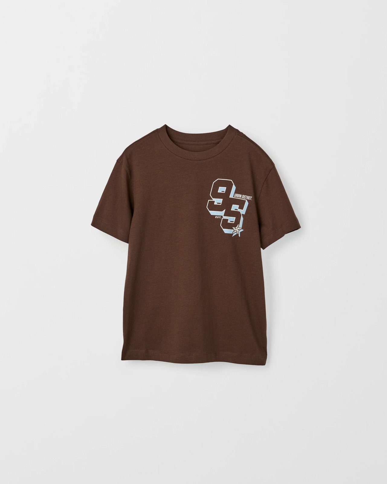 Australian Cotton Short Sleeve T-Shirt - Brown 5 of 5