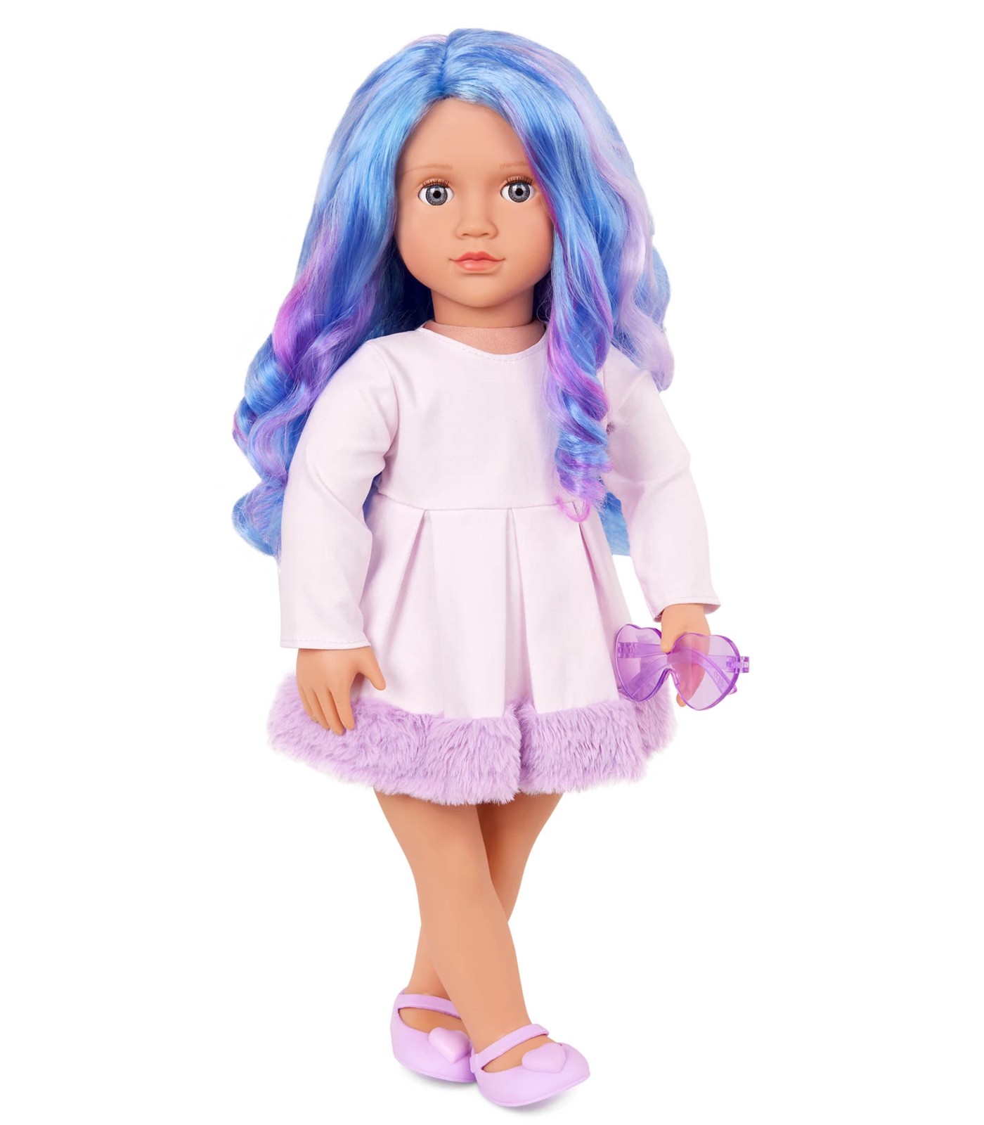 Our Generation Veronika 46cm Fashion Doll With Multicoloured Hair ...