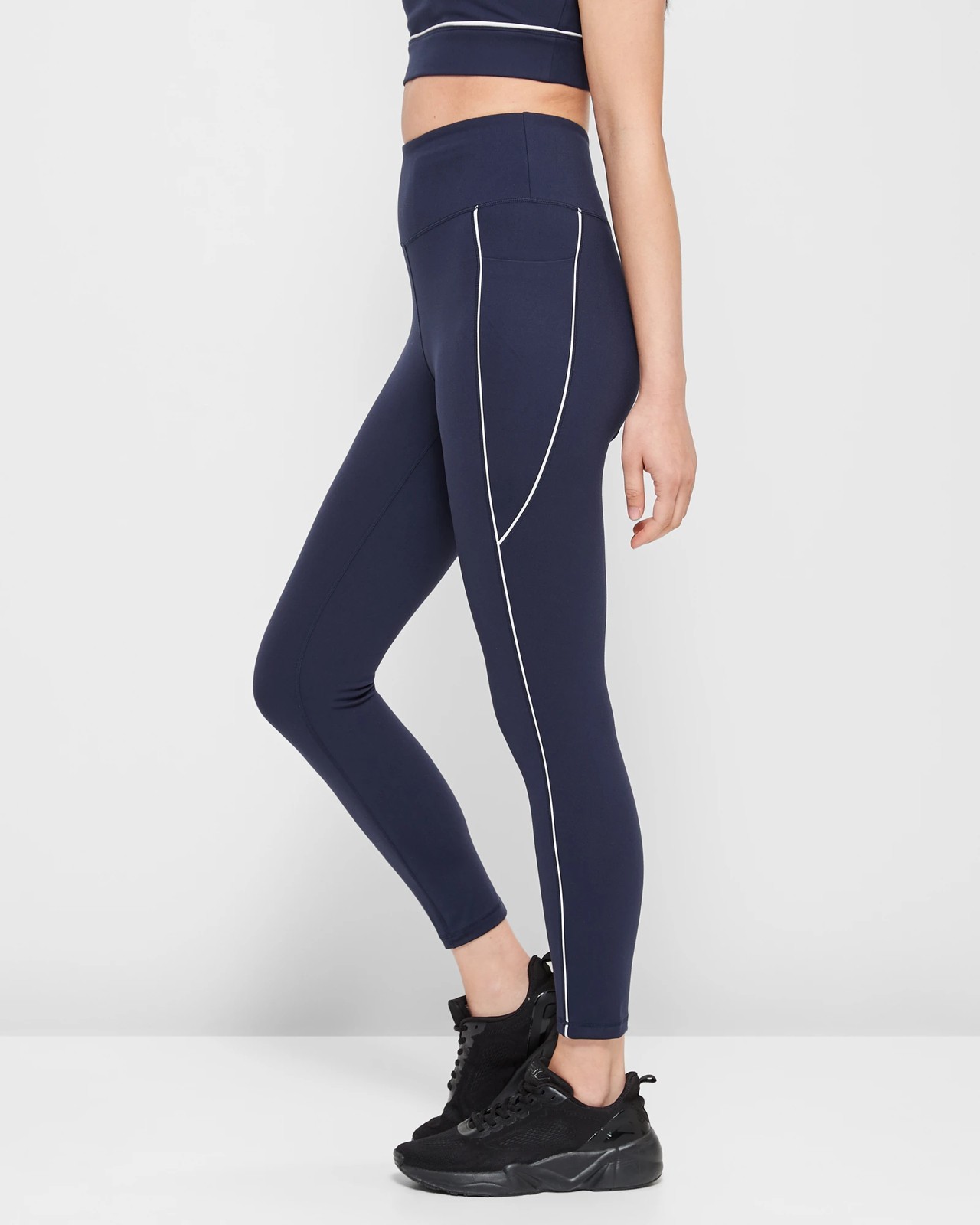 Navy blue outlet tights target